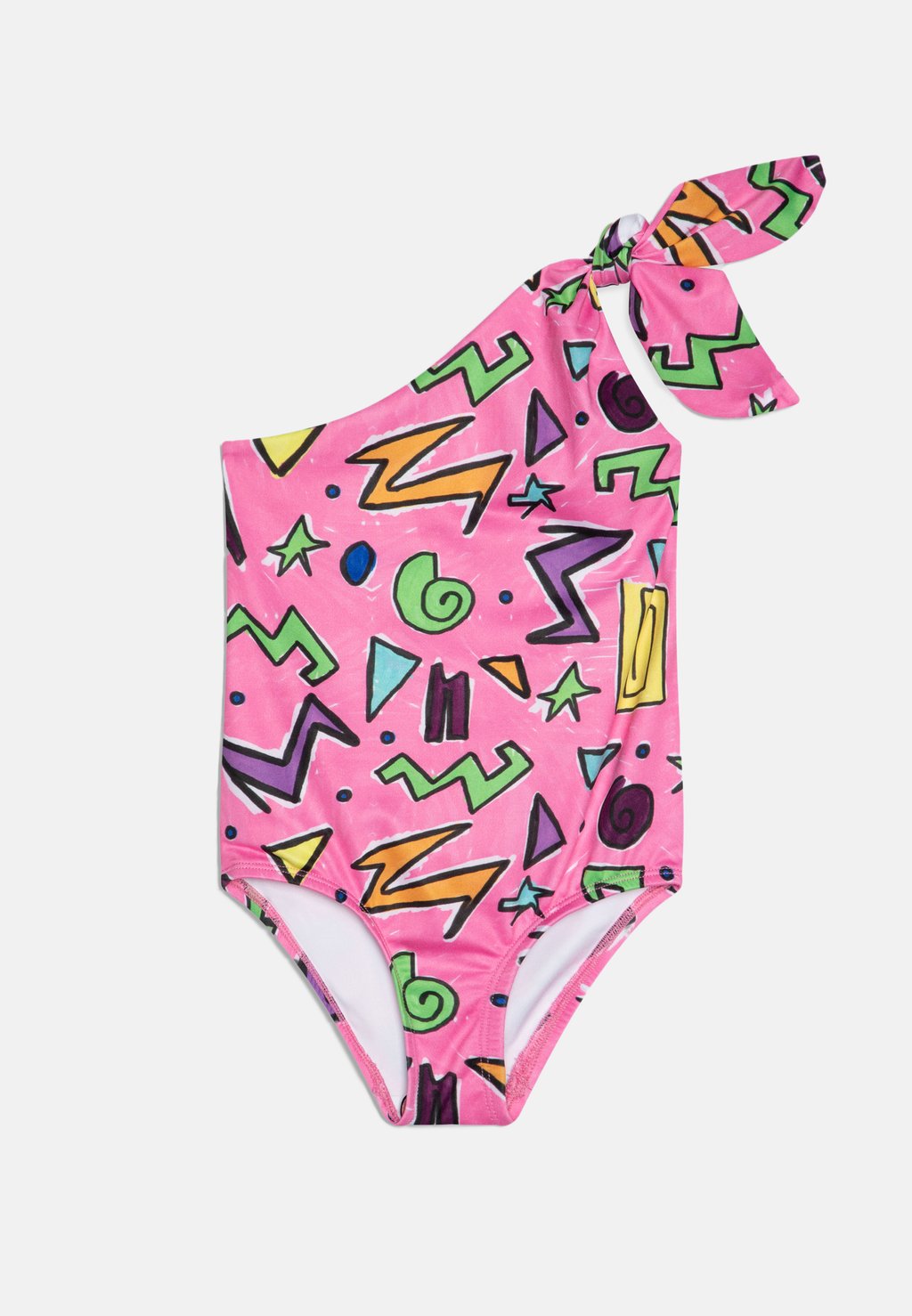 Купальник ONE SHOULDER SWIMSUIT M'A KIDS by Marques ' Almeida, цвет pink