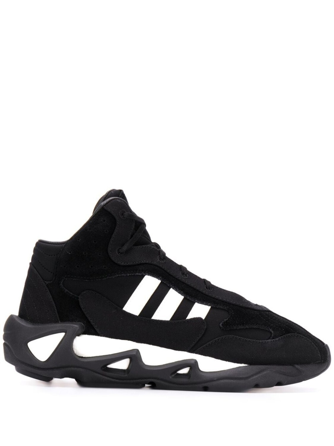 

Y-3 кроссовки с контрастными полосками, черный