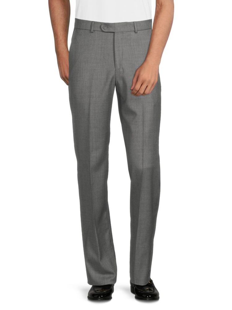 

Классические брюки из супершерстяной смеси Saks Fifth Avenue, цвет Pearl Grey