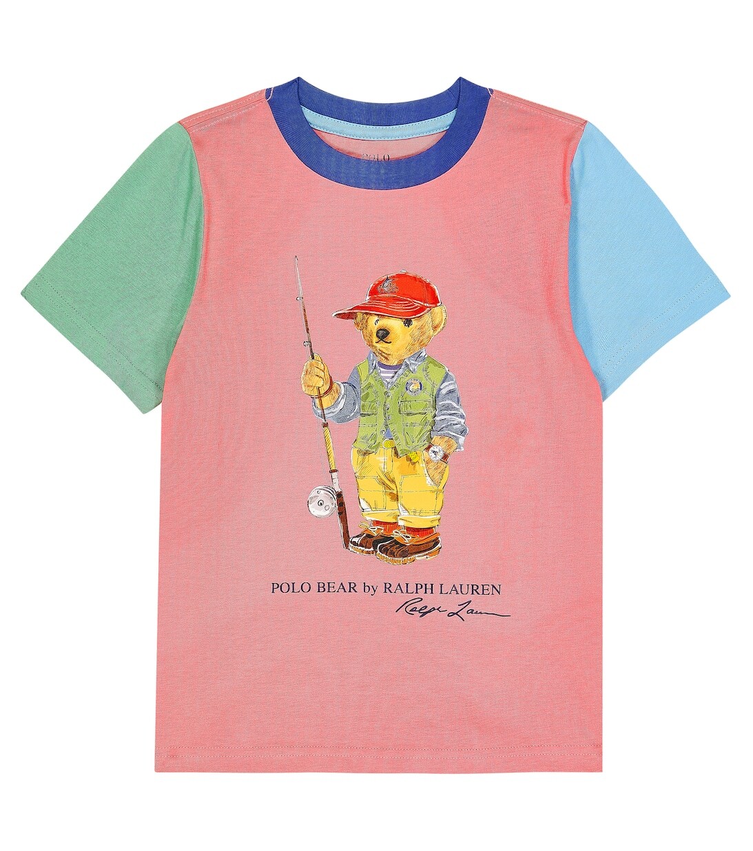

Футболка Polo Bear из хлопка Polo Ralph Lauren, разноцветный