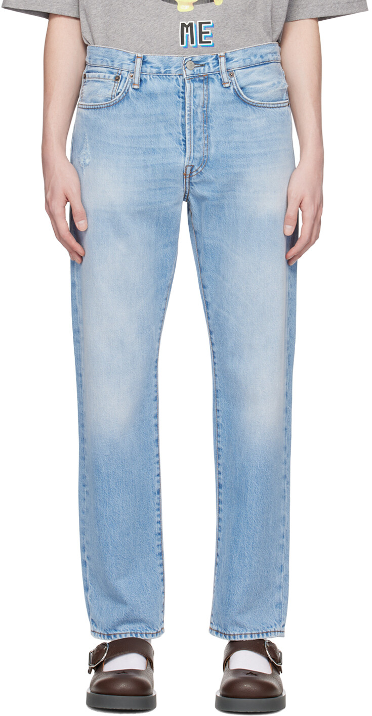 

Синие джинсы Regular Fit 1996 Голубой Светлый Acne Studios