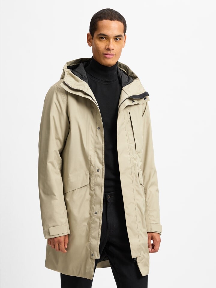 

Куртка Didriksons Kenny, цвет beige schwarz