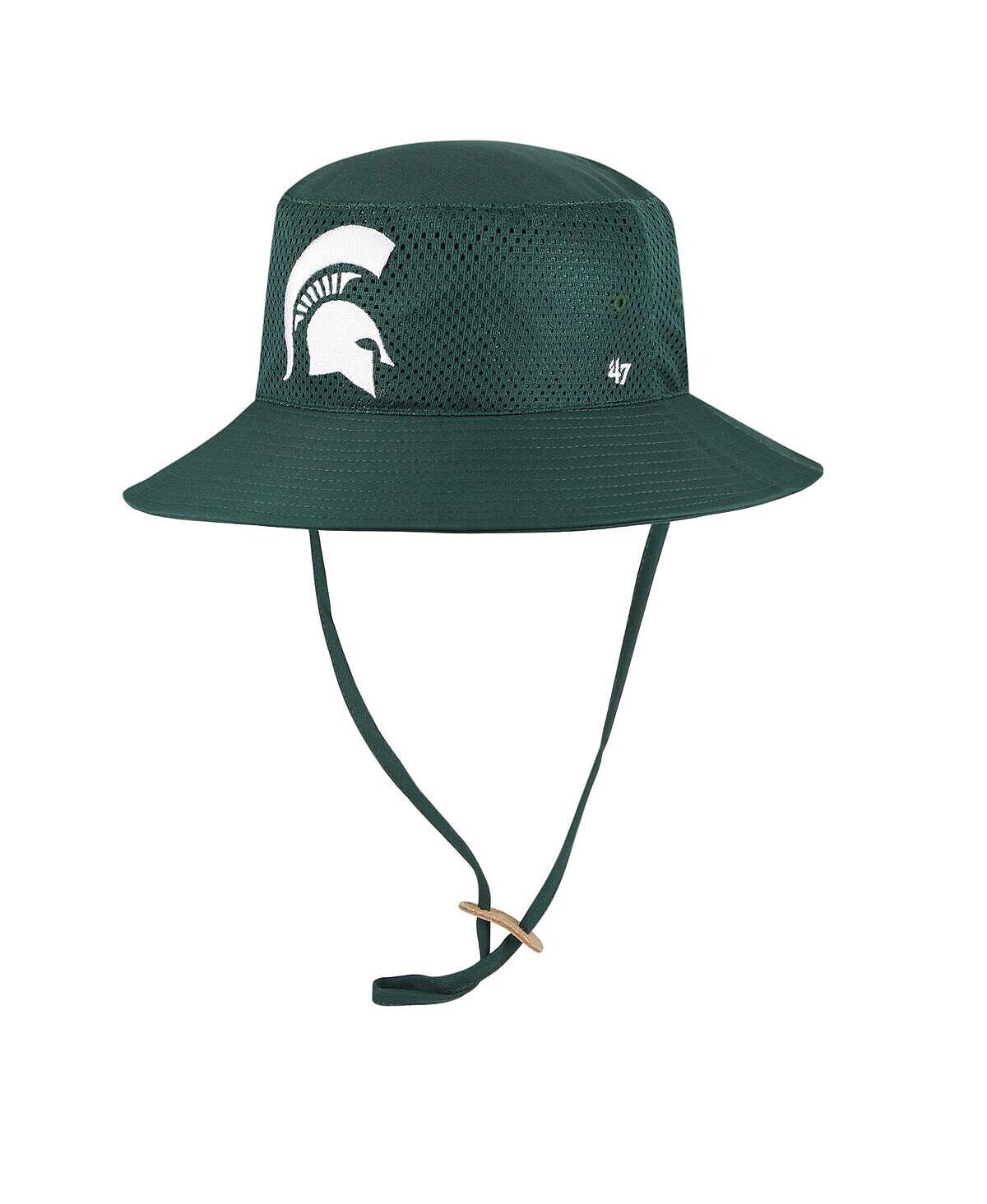 

Мужская зеленая панама-ведро Michigan State Spartans '47 Brand