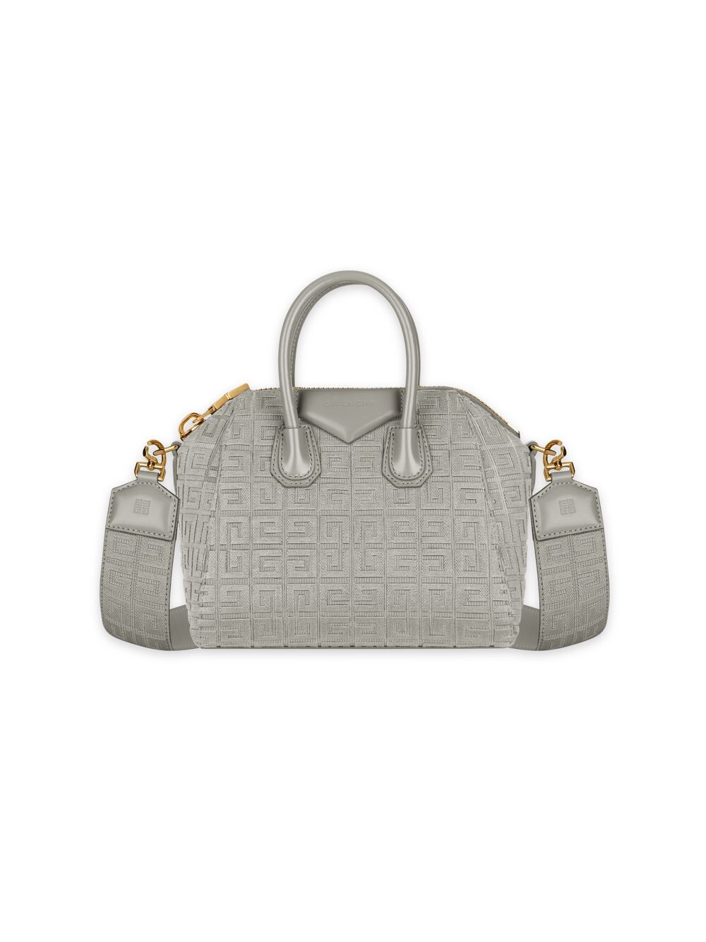

Сумка-портфель Mini Antigona 4G Canvas Givenchy, серый