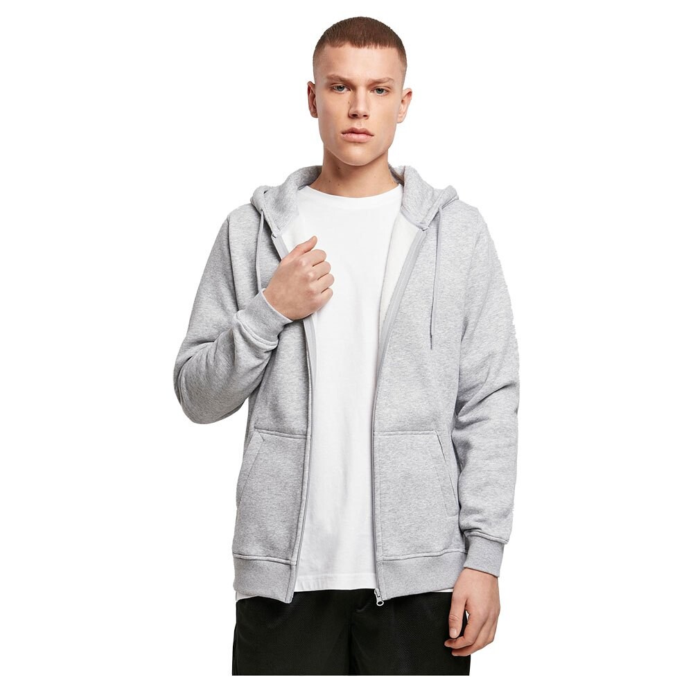 

Толстовка Build Your Brand Heavy Full Zip, серый