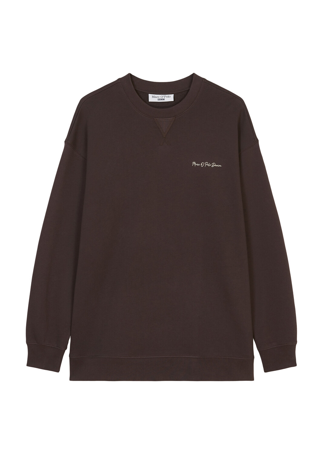 

Толстовка Marc O'Polo oversize, цвет dark chocolate