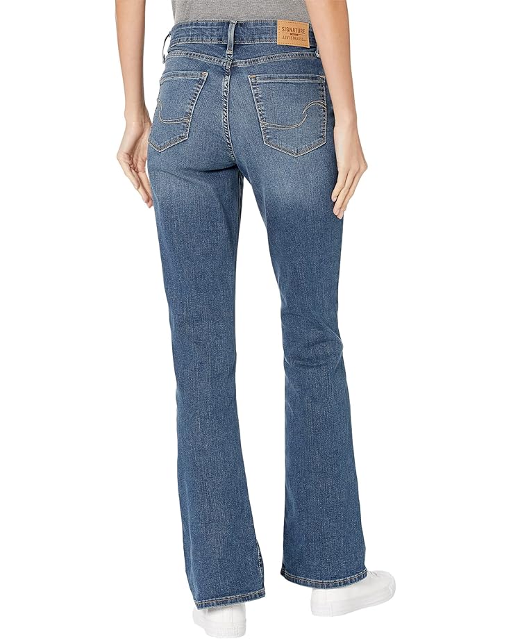 Джинсы Signature by Levi Strauss & Co. Gold Label Mid-Rise Bootcut, цвет Cape Town