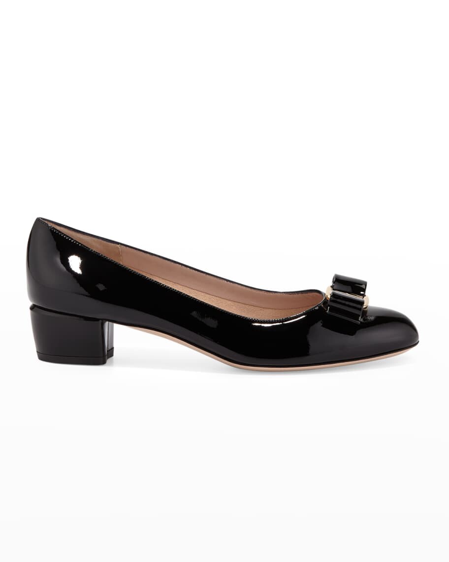 

Лакированные туфли-лодочки Vara 1 с бантиком Ferragamo