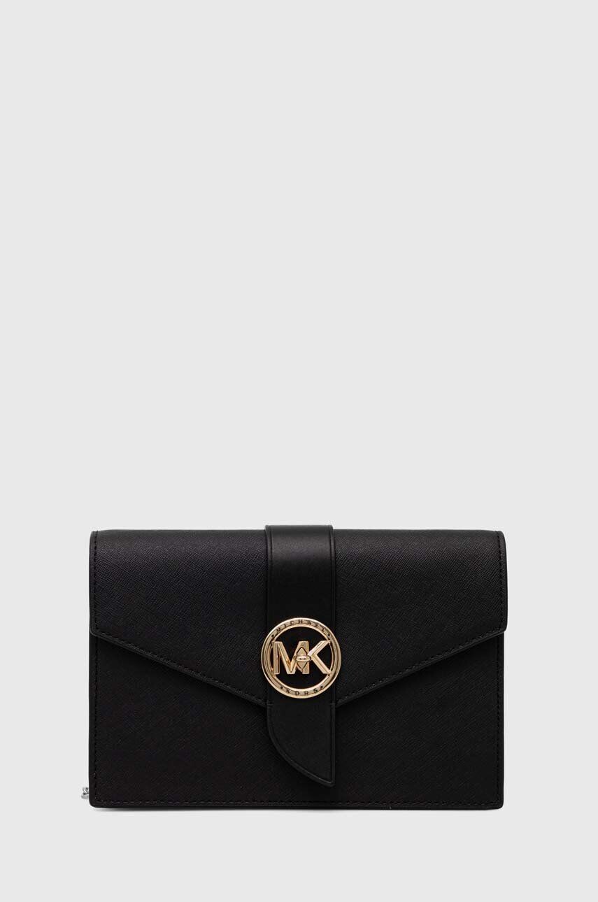 

Кожаная сумка MICHAEL Michael Kors, черный