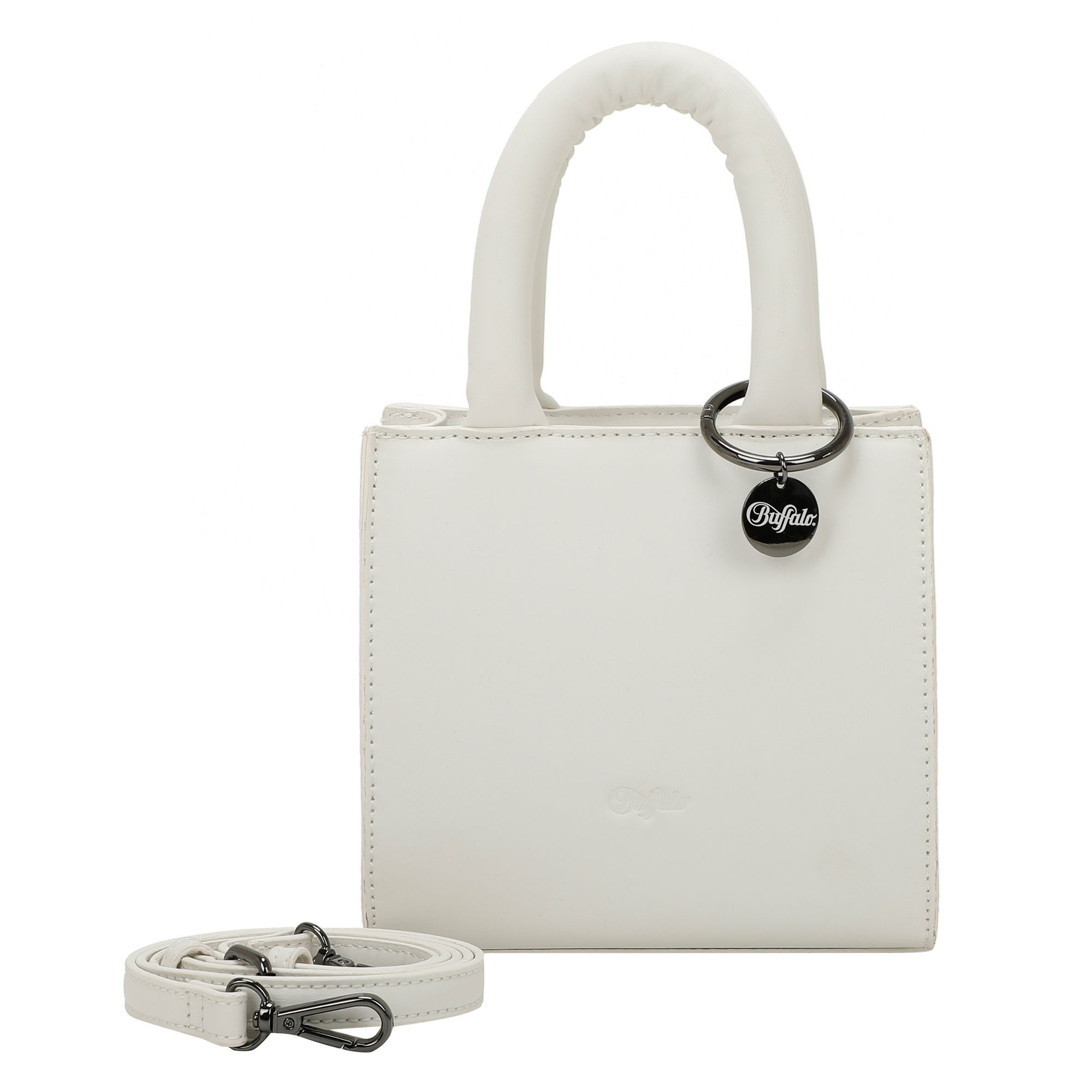 цена Сумка Buffalo Boxy Mini Bag Handtasche 17.5 cm, цвет muse white