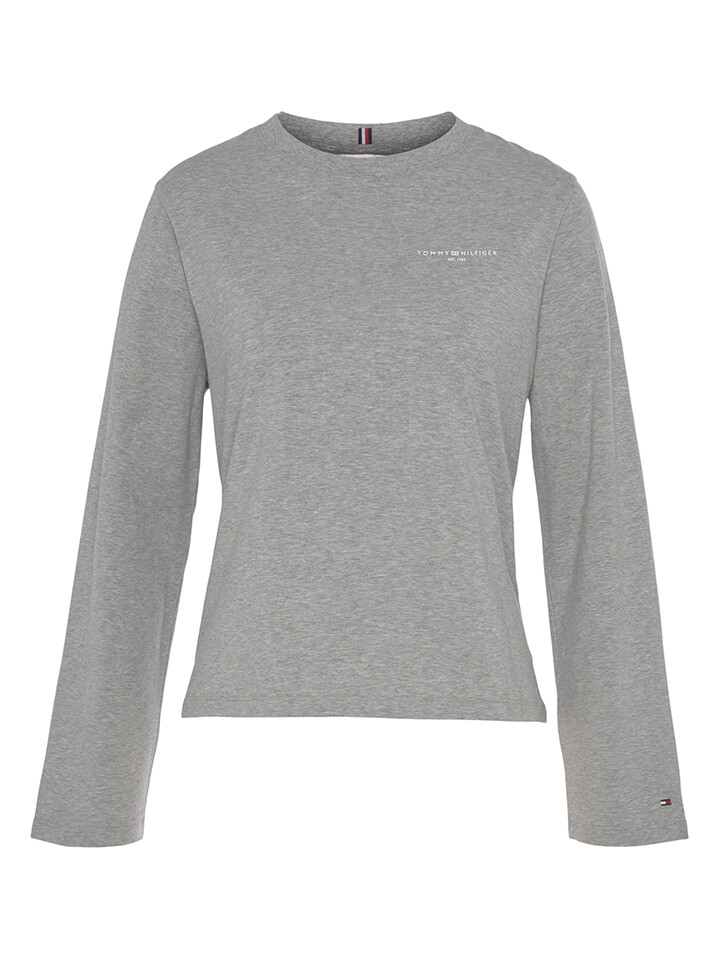 

Лонгслив Tommy Hilfiger, серый