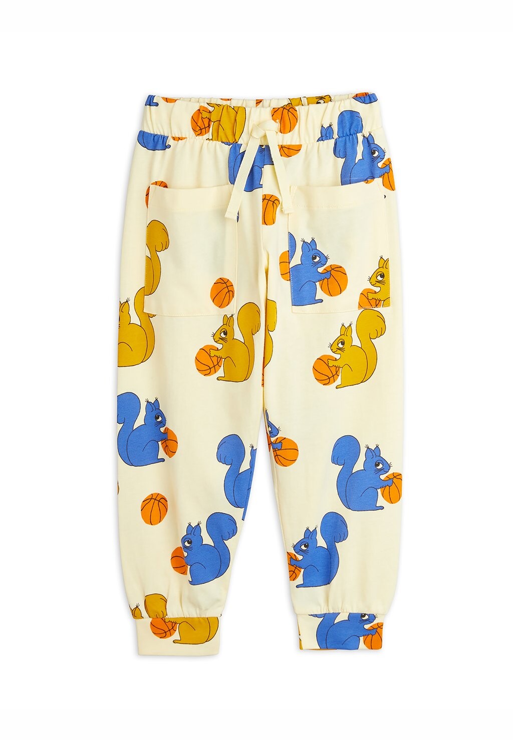 

Спортивные брюки Squirrels Trousers Unisex Mini Rodini, цвет beige/yellow/blue, Серый