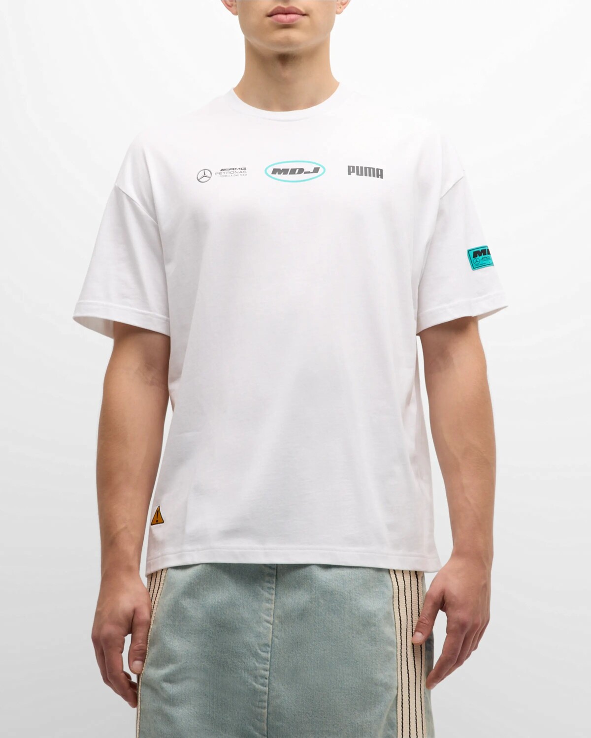 

Мужская футболка Mercedes-AMG Petronas F1 x Mad Dog Jones Puma, цвет White