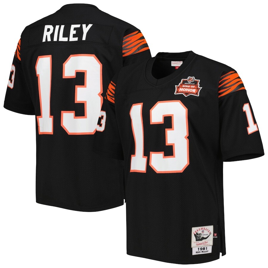 

Джерси Mitchell & Ness Cincinnati Bengals, черный