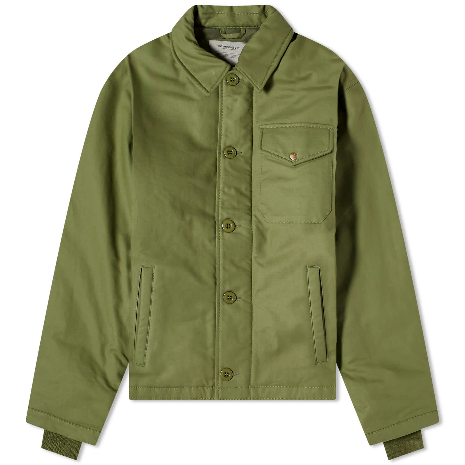 

Куртка Uniform Bridge Insulation A-2 Deck, цвет Sage Green