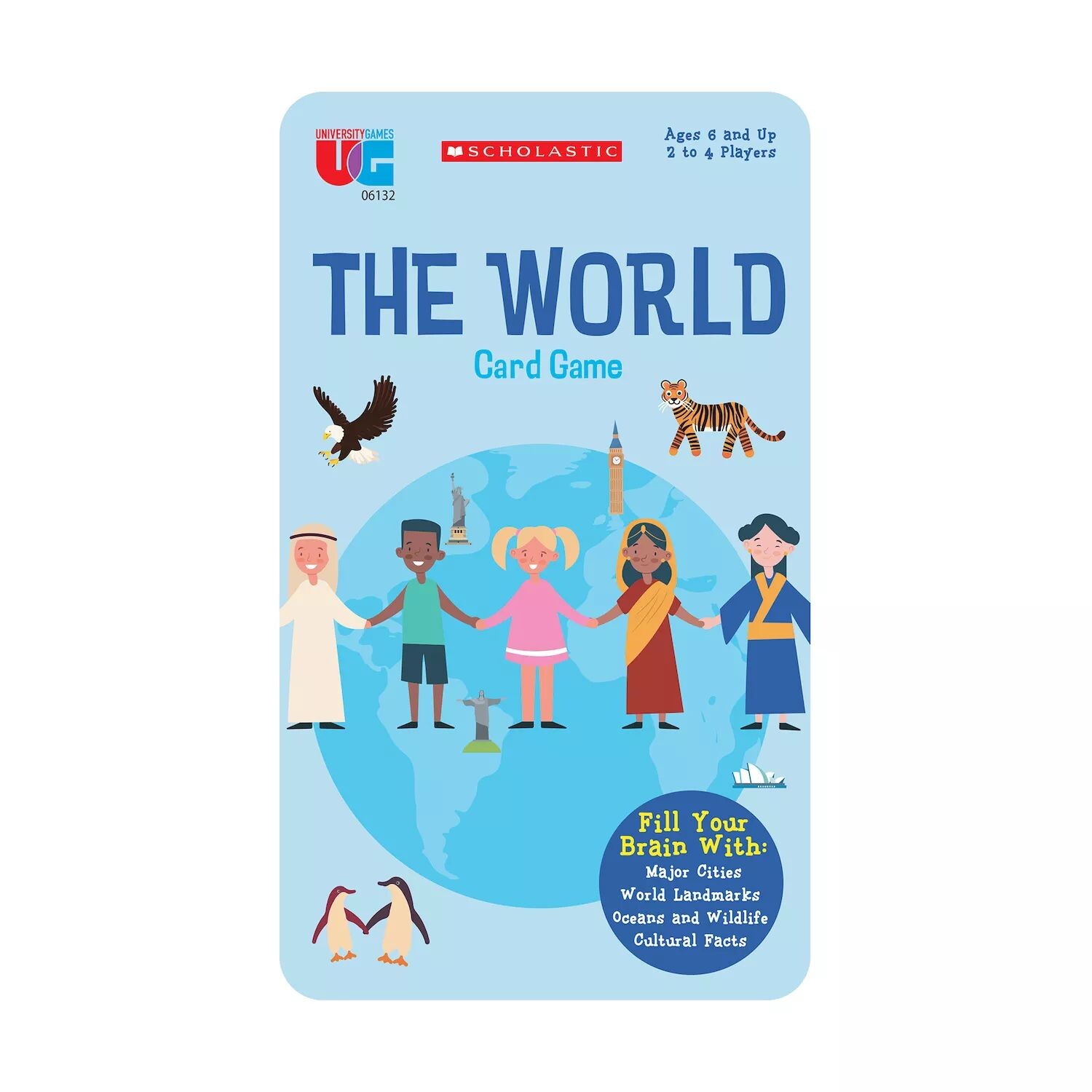 

Универсиада Scholastic The World Карточная игра Банка University Games
