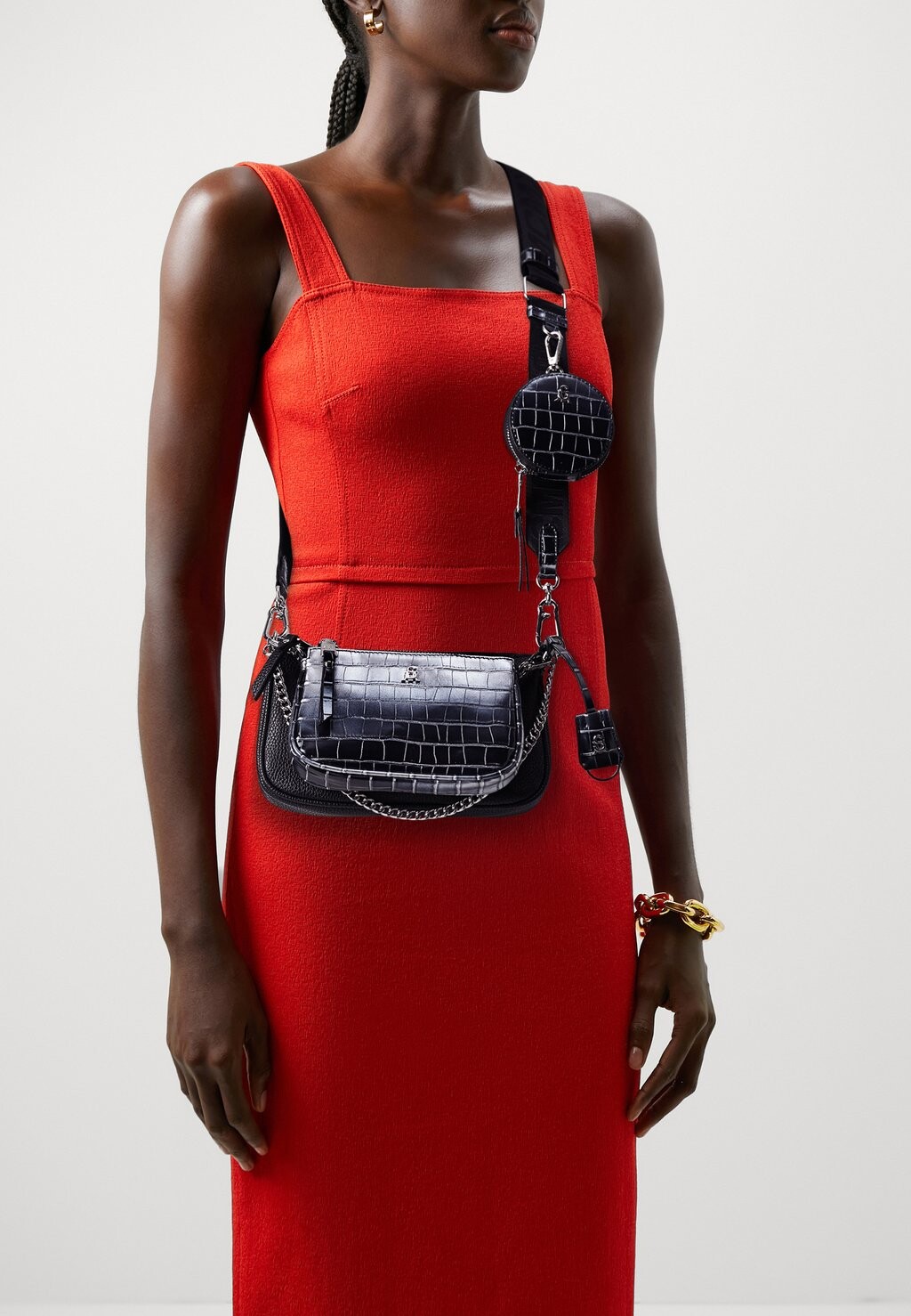 

Сумка через плечо BAMANZA SET Steve Madden, черный
