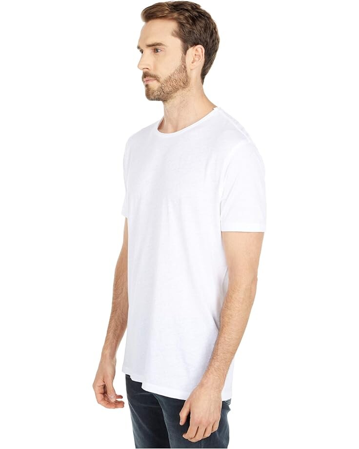 

Футболка AllSaints Figure Crew Tee, цвет Optic White