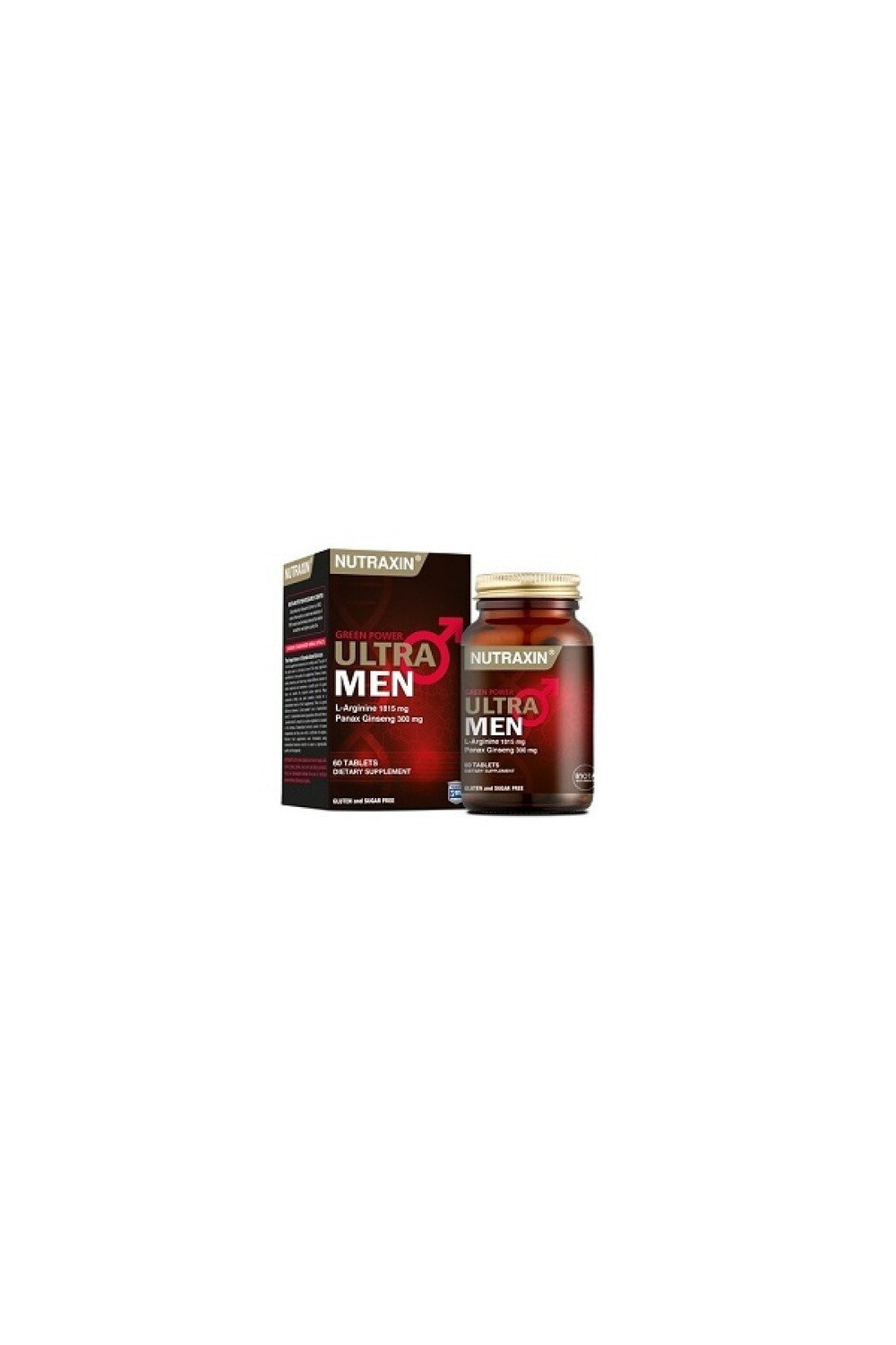 

Nutraxin Без сахара Ultra Men 60 таблеток