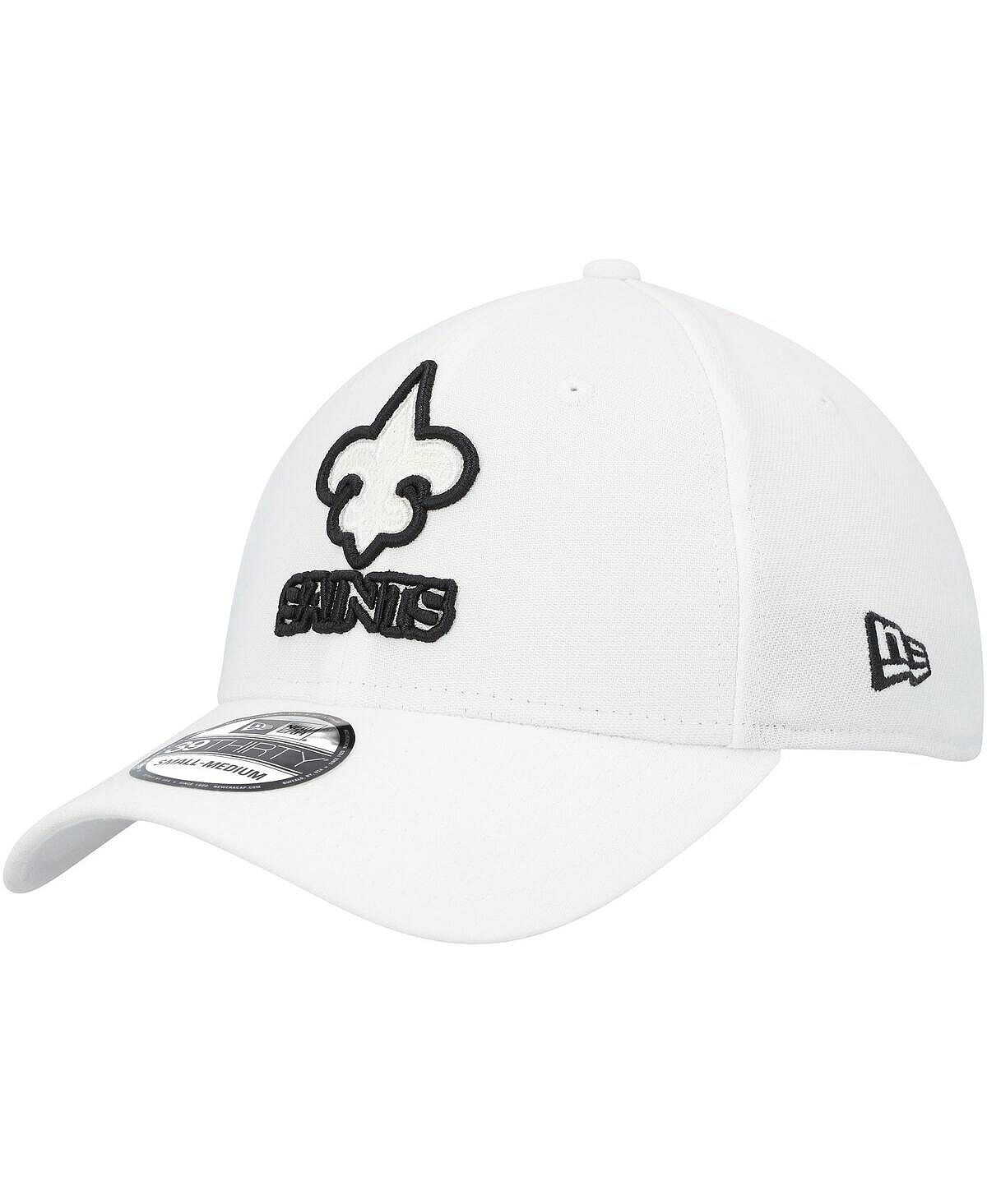 

Мужская белая кепка New Orleans Saints Team White Out 39THIRTY Flex Hat New Era