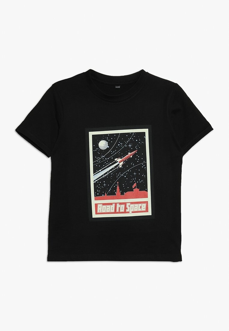 

Футболка с принтом Road To Space Tee Mister Tee, цвет schwarz