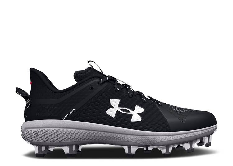 

Кроссовки Under Armour YARD LOW MT TPU 'BLACK WHITE', черный