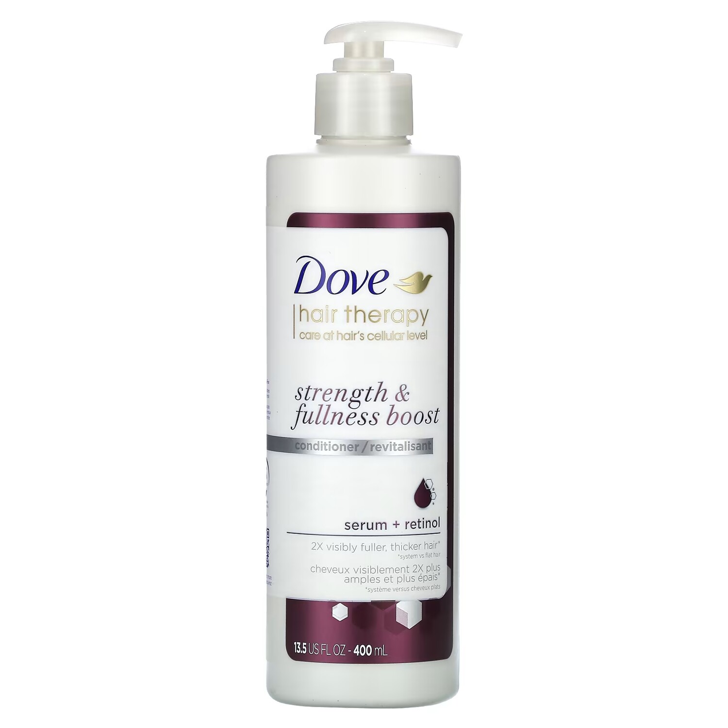 

Кондиционер Dove Hair Therapy для повышения силы и объема, 400мл