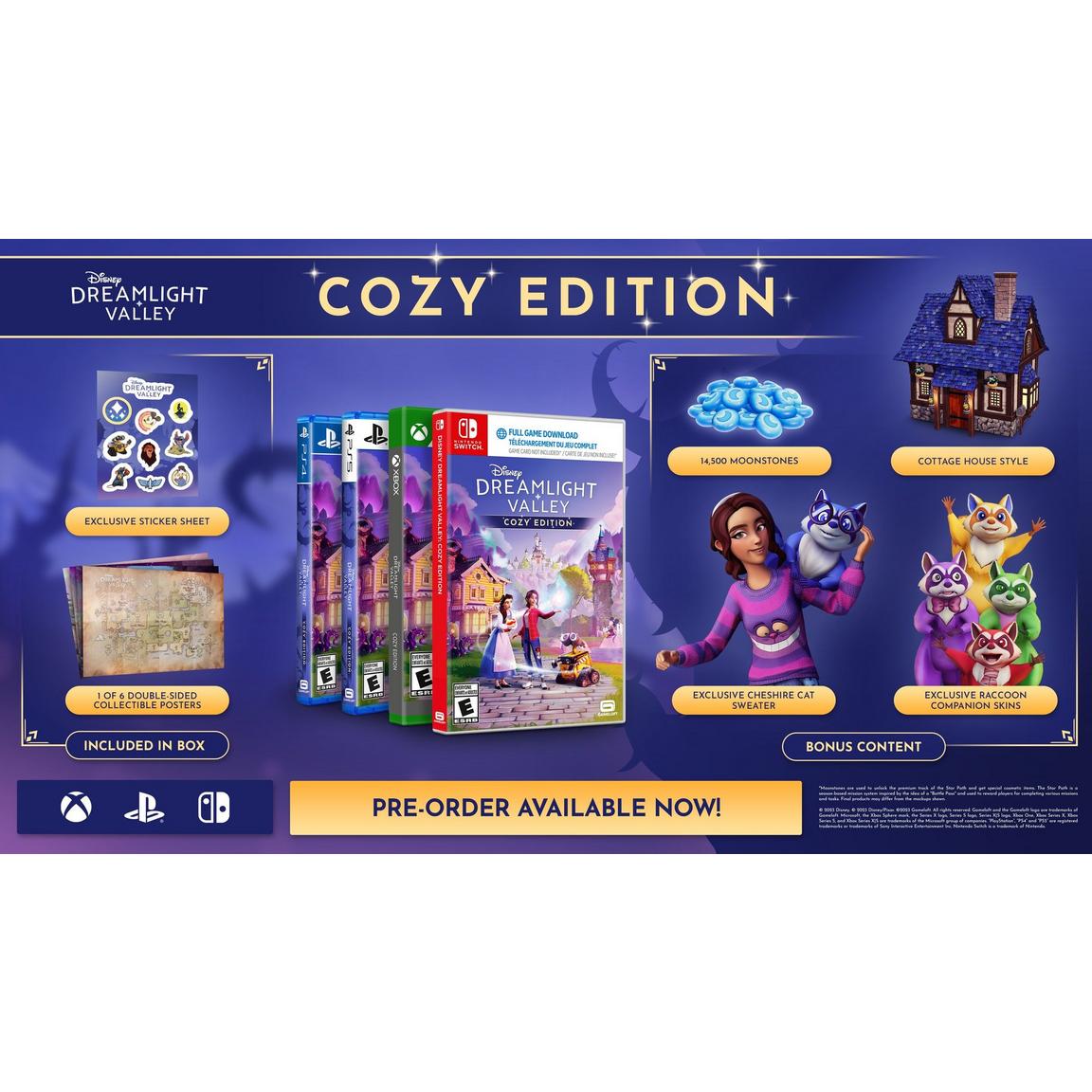 Видеоигра Disney Dreamlight Valley Cozy Edition (Code in Box) - Nintendo  Switch – купить с доставкой из-за рубежа через платформу «CDEK.Shopping»