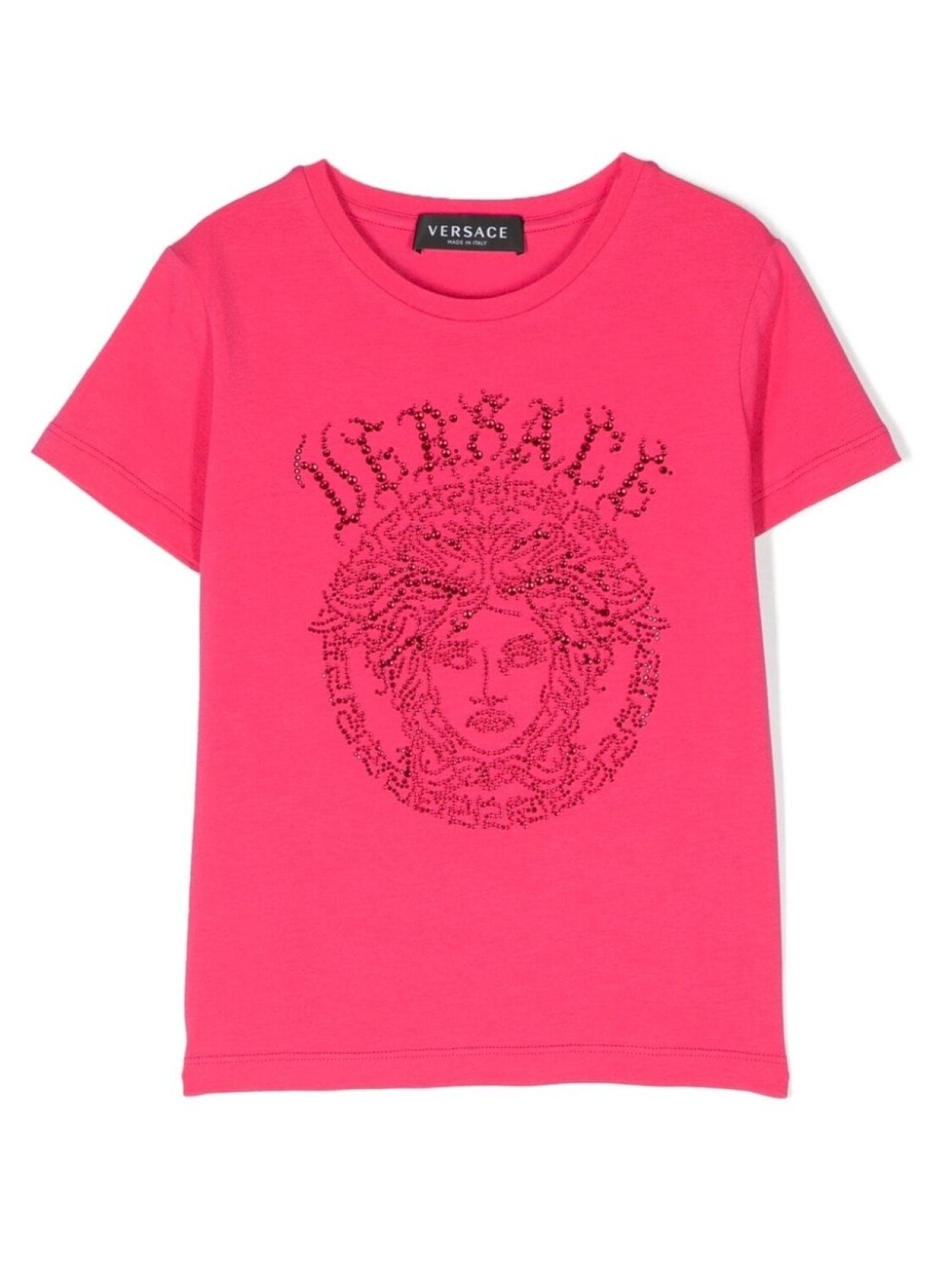 

Versace Kids футболка с принтом Medusa, розовый