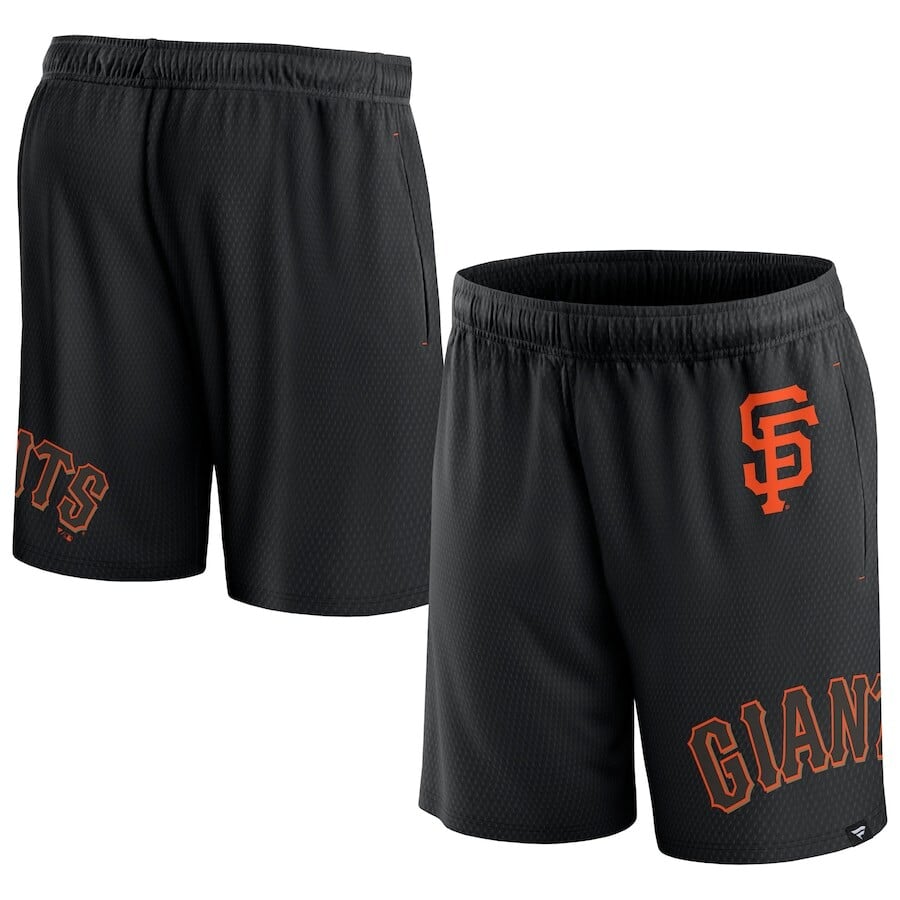 

Шорты Fanatics Branded San Francisco Giants, черный