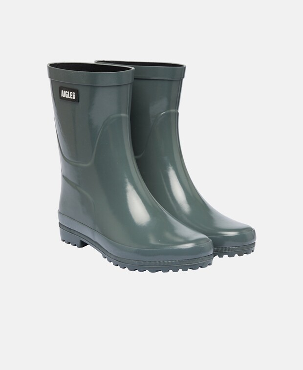 

Резиновые сапоги на щиколотке Aigle, серый