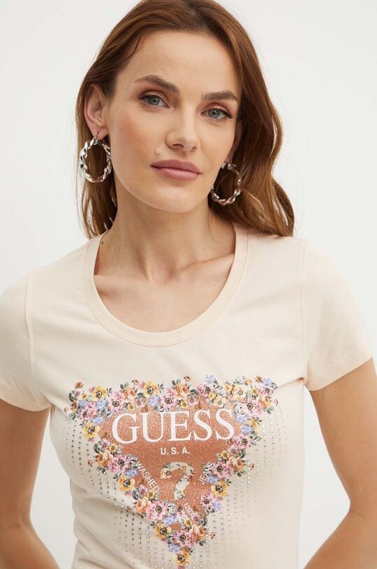 

Футболка Guess, бежевый