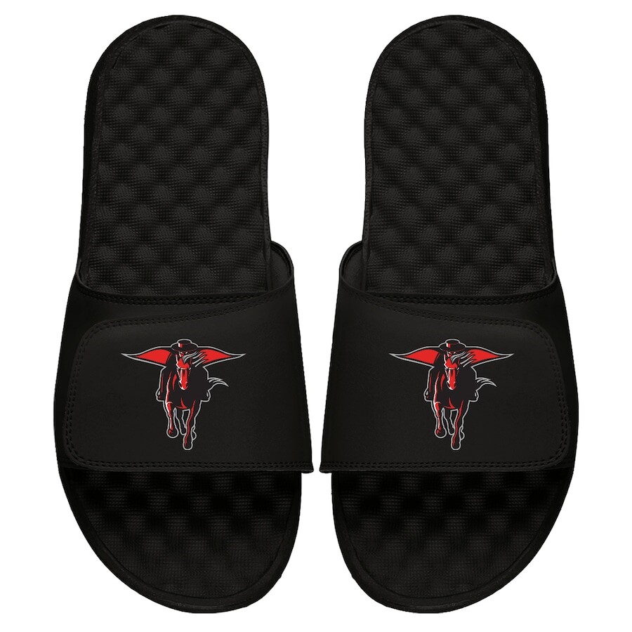 

Шлепанцы ISlide Texas Tech Red Raiders, черный