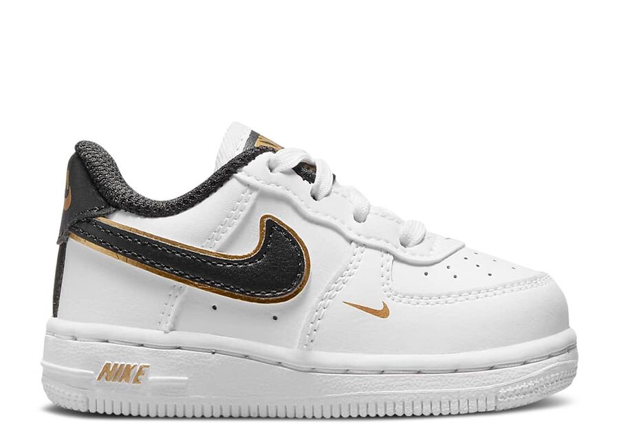 

Кроссовки Nike Force 1 LV8 TD, цвет Metallic Swoosh Pack White