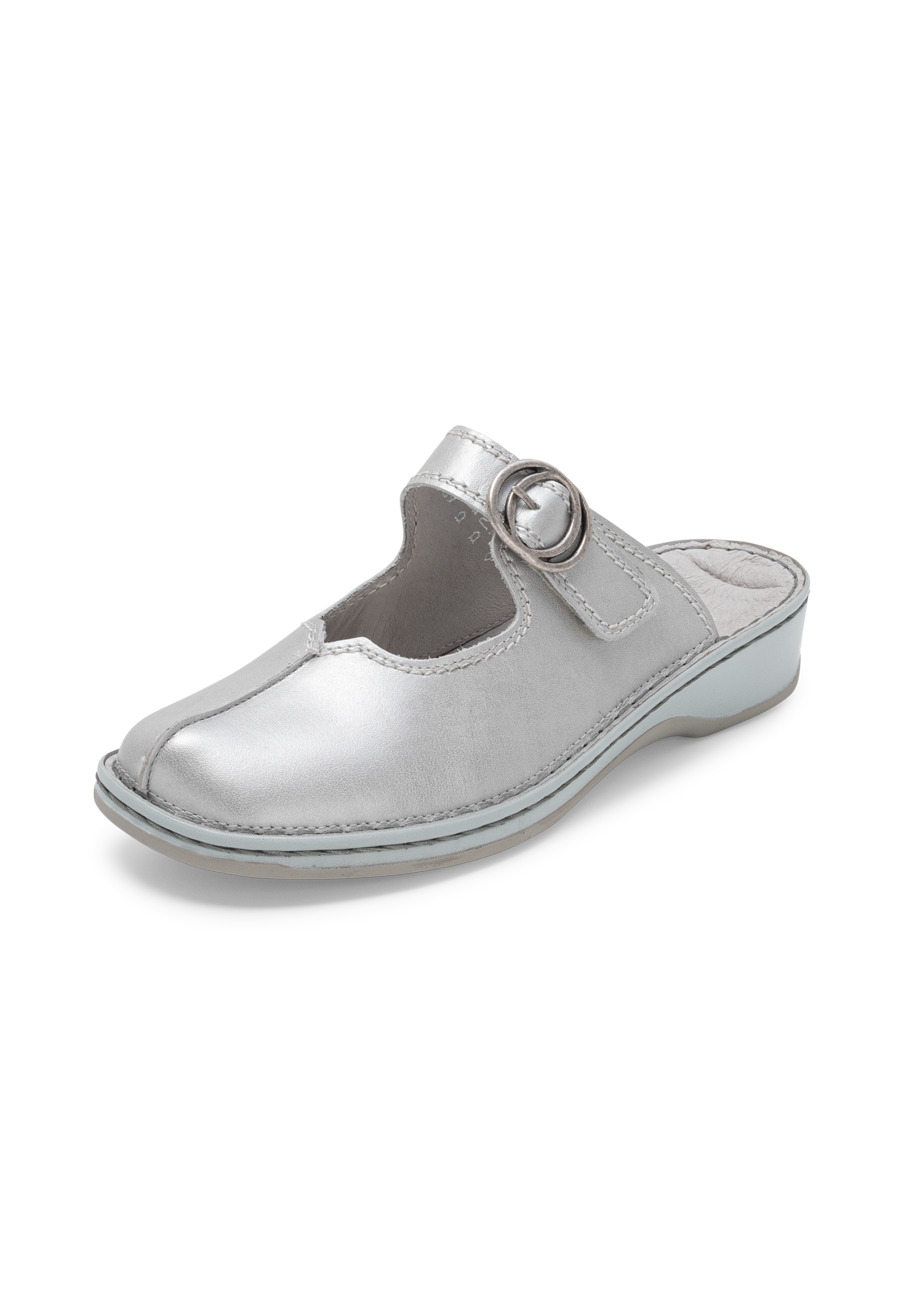 

Сабо VITAFORM Softnappaleder Clogs, цвет platin