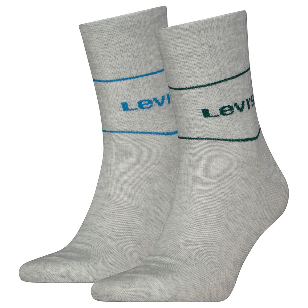 Носки Levi's Logo Sport 2 шт, разноцветный