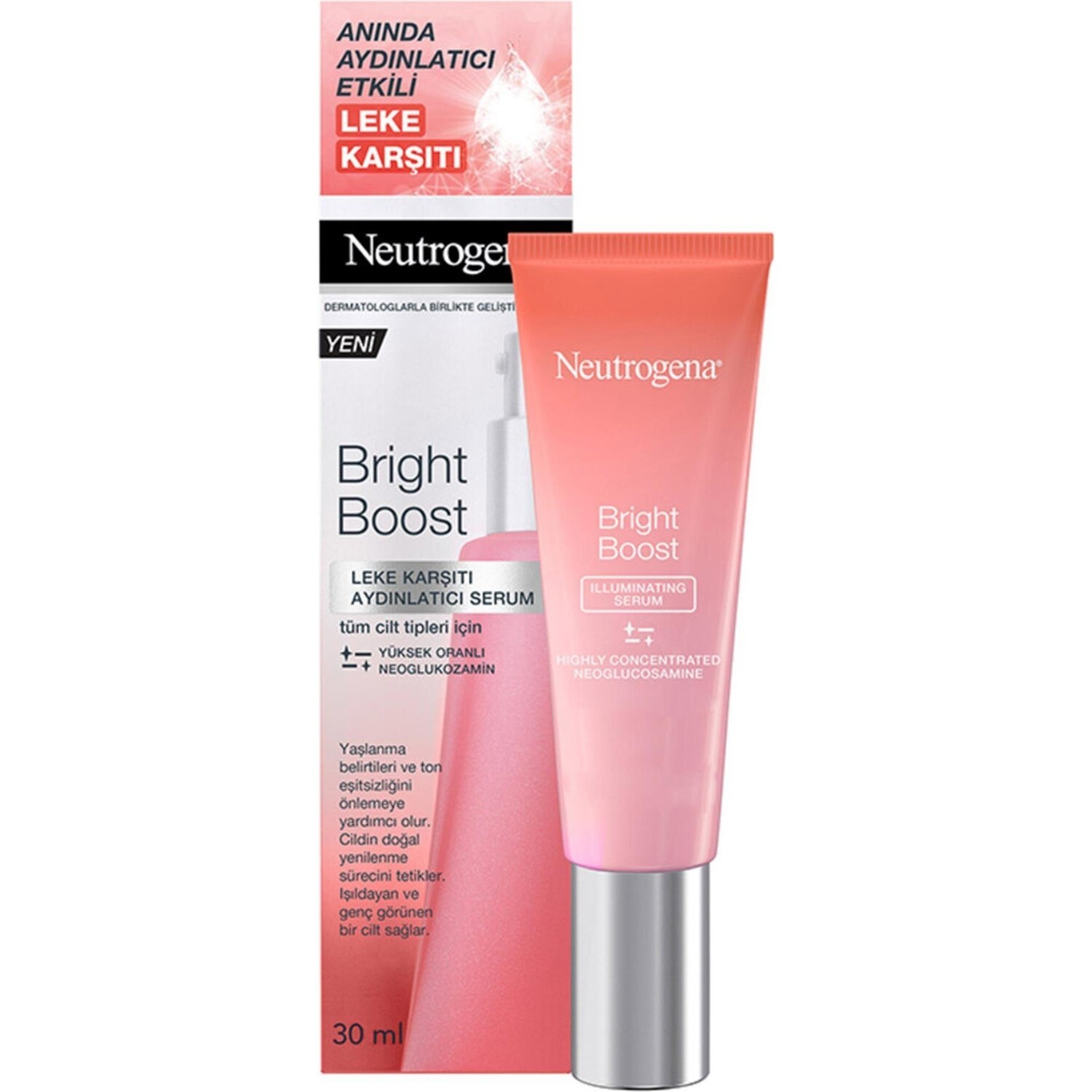 

Сывортока против пятен Neutrogena Bright Boost, 30 мл