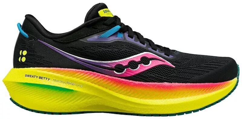 

Женские кроссовки Saucony Triumph 21, черный/розовый