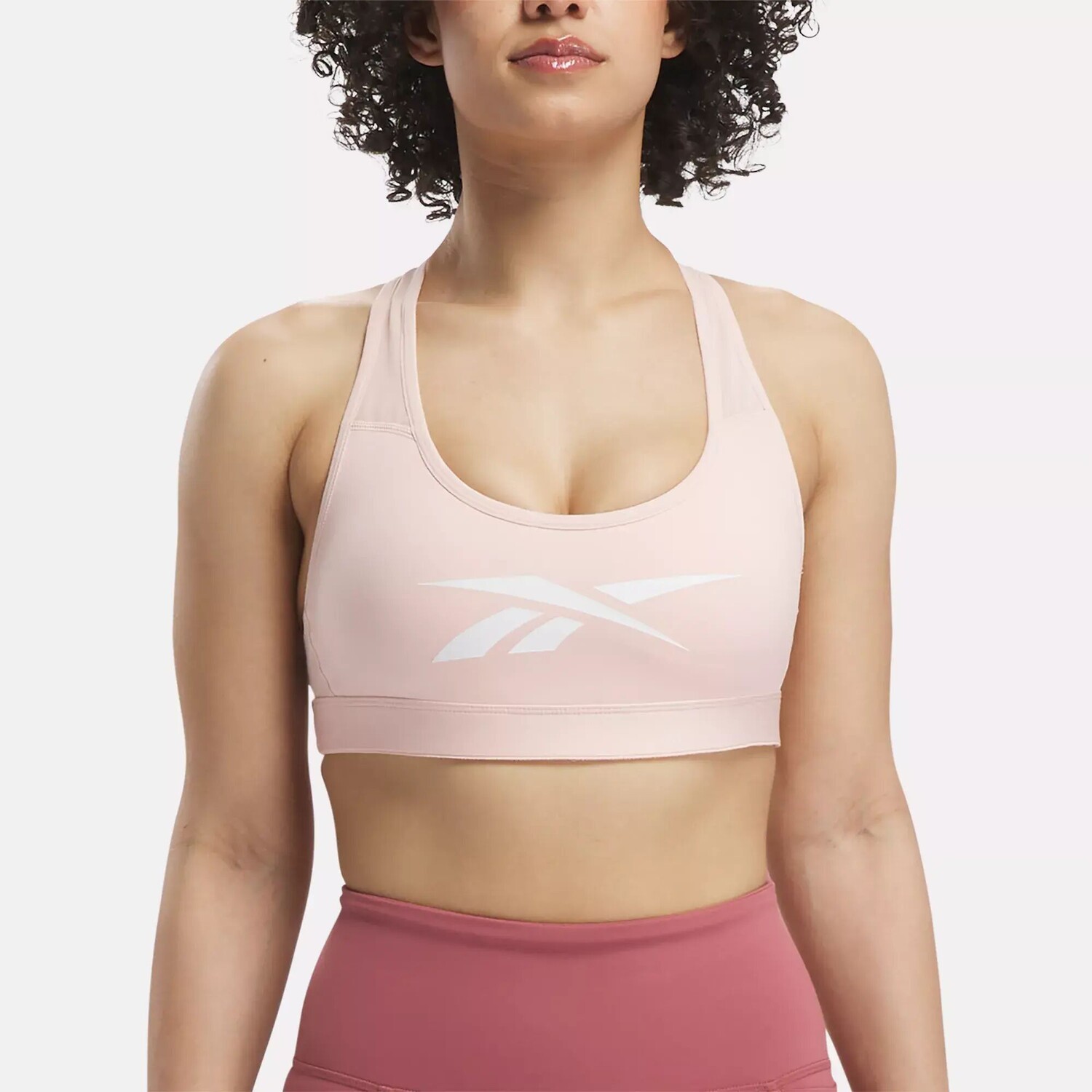 

Спортивный бюстгальтер Lux Vector Racer Reebok, розовый