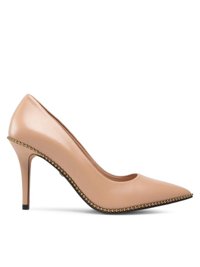 

Туфли на высоком каблуке Waverly Leather Pump Coach, бежевый