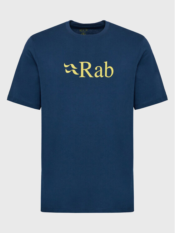 

Футболка стандартного кроя Rab, синий