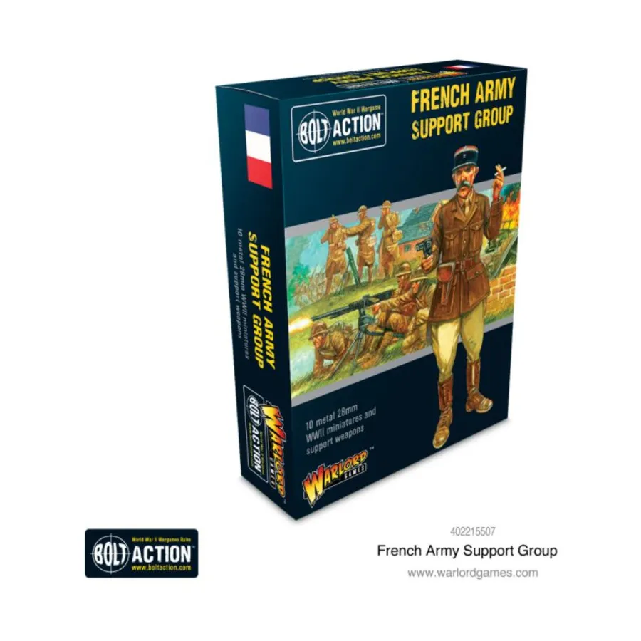 

Группа поддержки французской армии, Bolt Action - French (28mm)