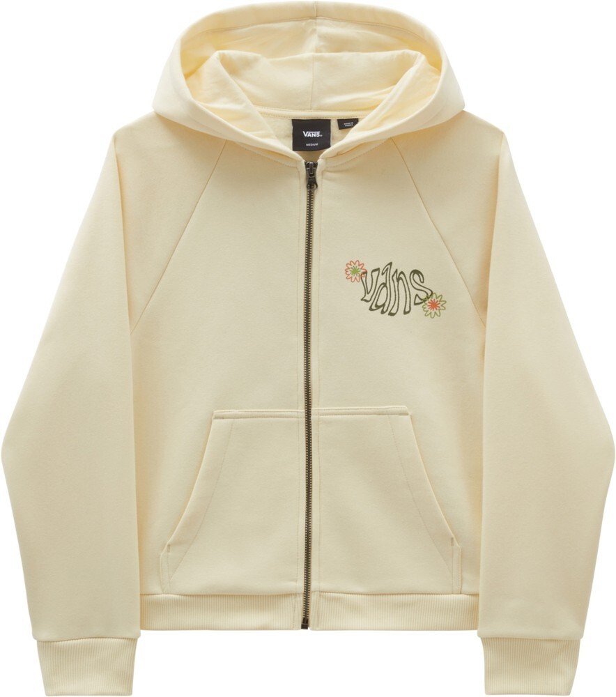 

Футболка Vans Butterfly Cocoon Zip Hoodie, бежевый