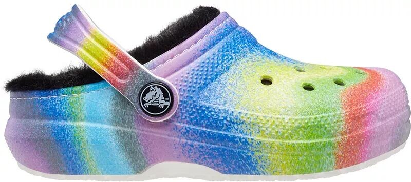 

Сабо Crocs Classic на подкладке для малышей, мультиколор