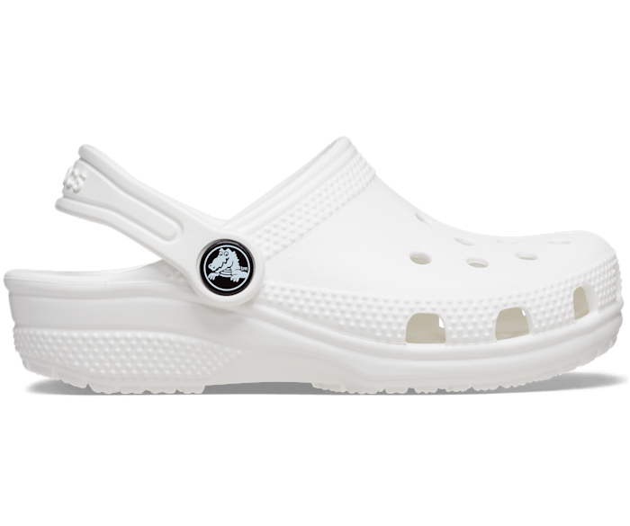 Классические сабо Crocs для малышей, цвет White