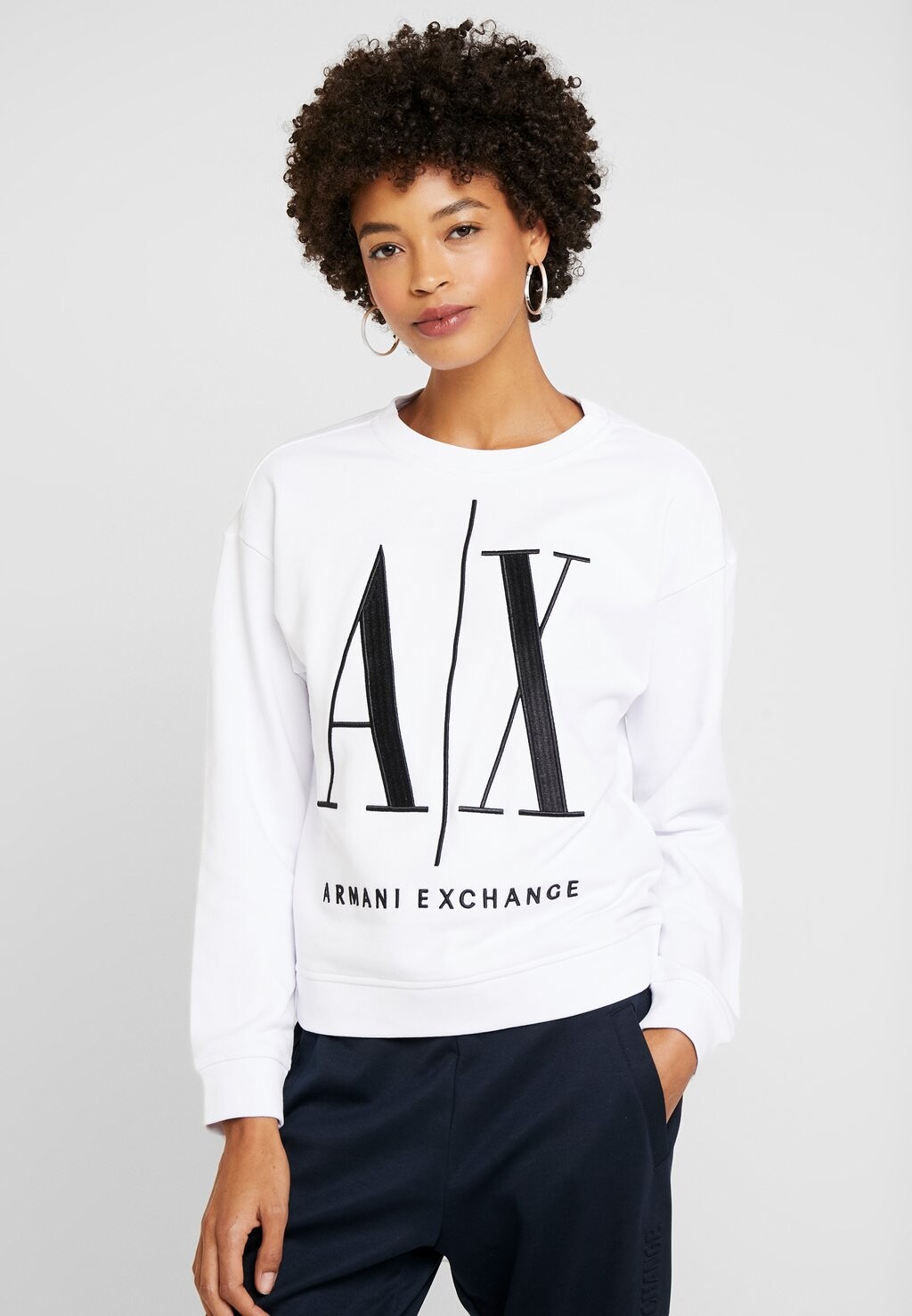 

Толстовка Armani Exchange, белый