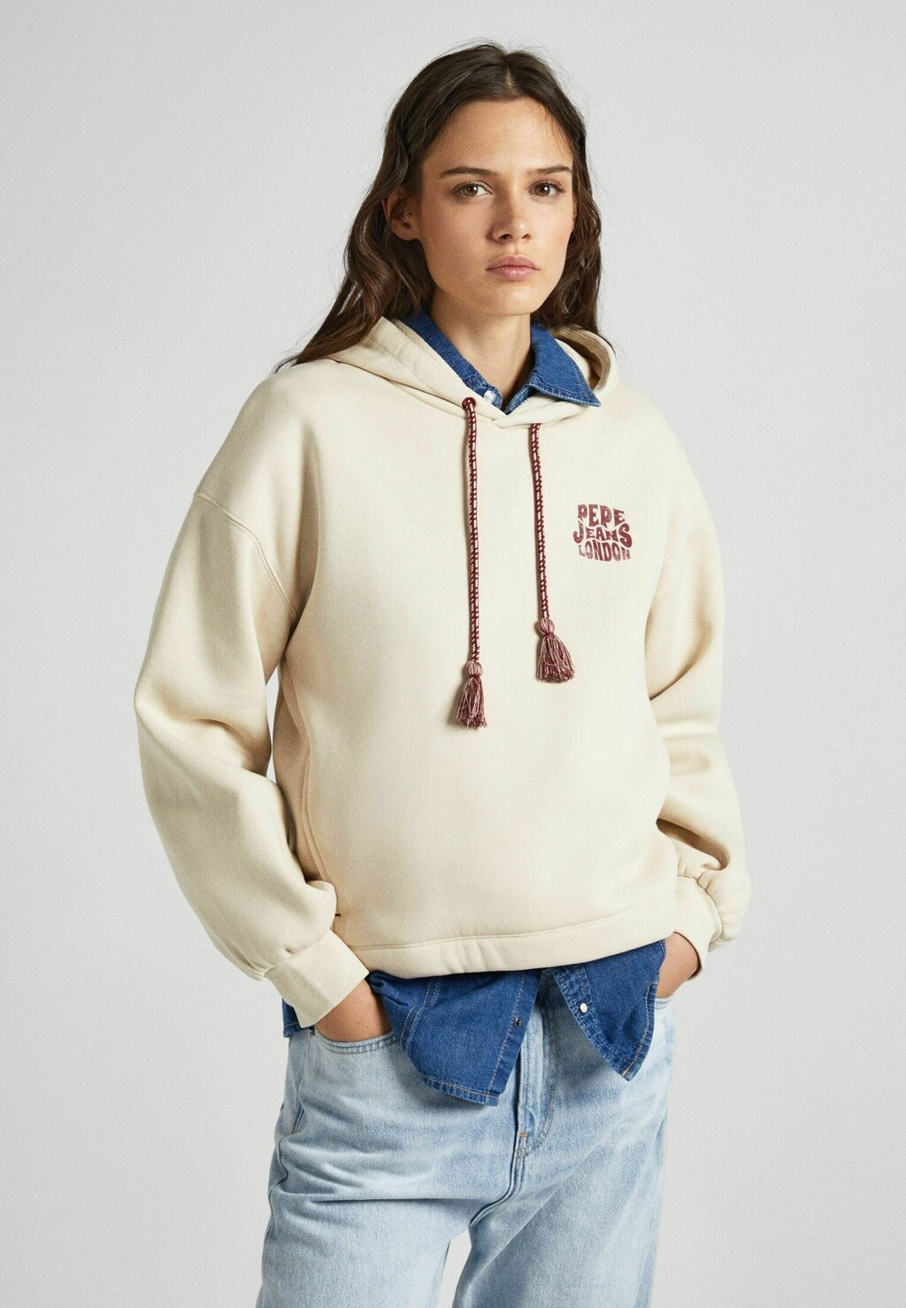 

Толстовка CASSANDRA Pepe Jeans, цвет sand beige