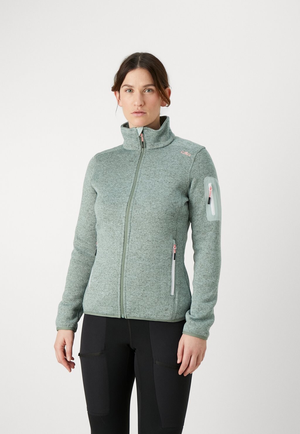 

Флисовая куртка WOMAN JACKET CMP, цвет jade/salvia