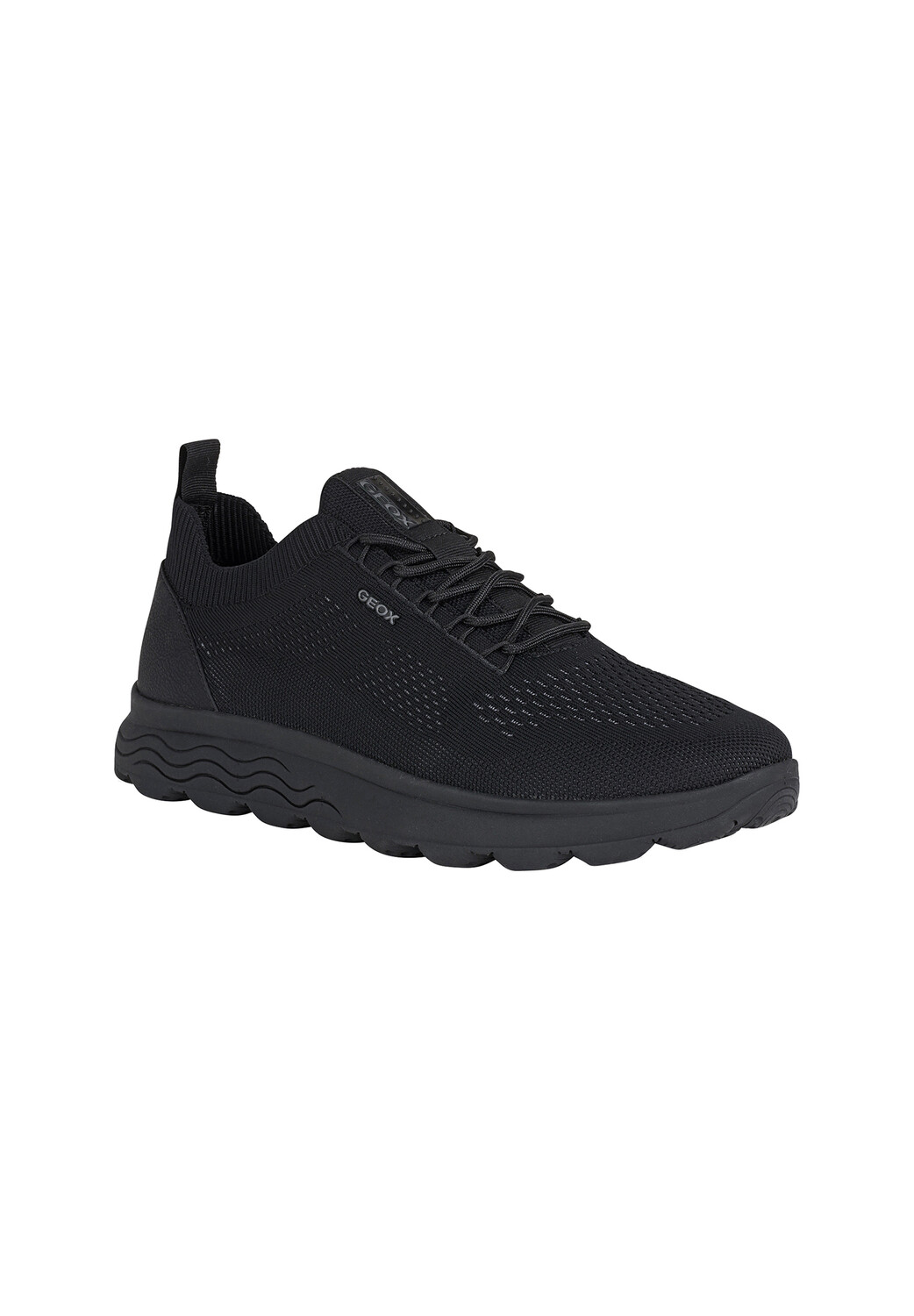 Низкие кроссовки Geox Low U Spherica Actif Knitted TEXT, черный низкие кроссовки geox low u spherica a черный