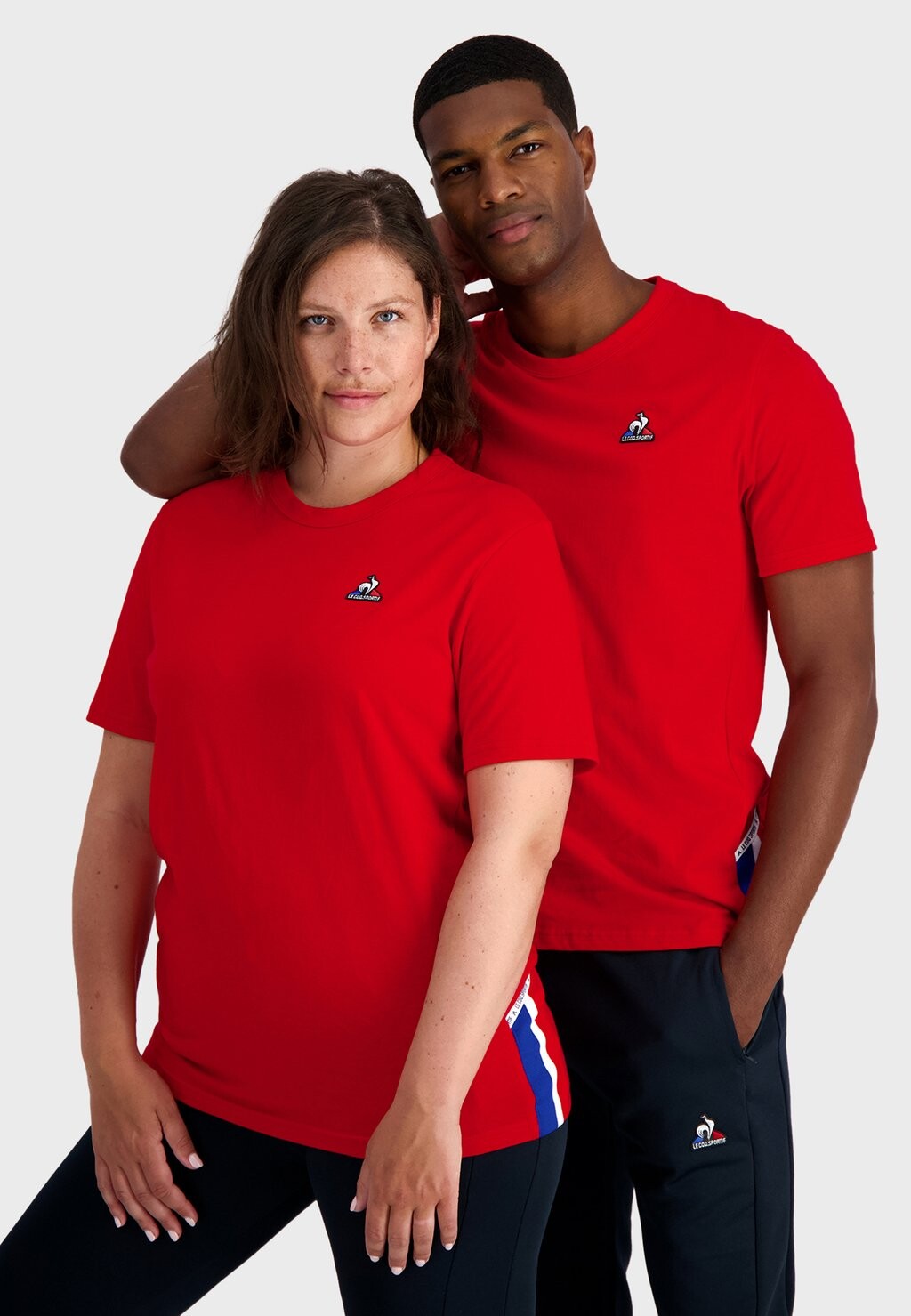 

Футболка с принтом le coq sportif, красный